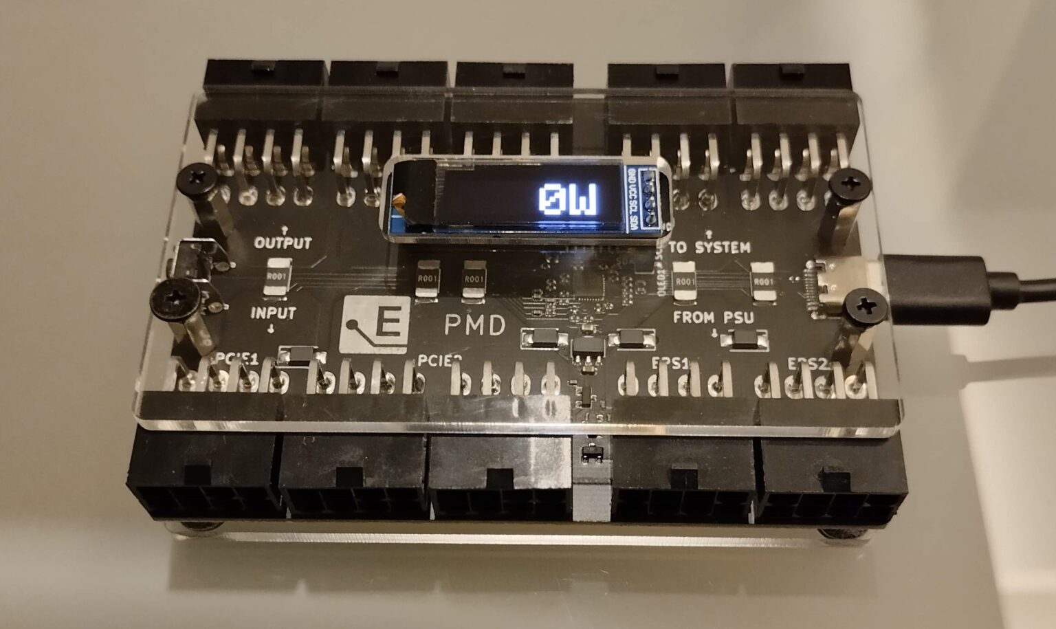 ElmorLabs PMDUSB (Power Measurement Device with USB) ElmorLabs